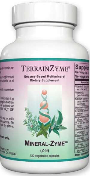 Mineral-Zyme 120 veggie capsules